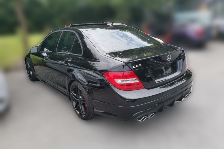 Used Mercedes-Benz C-Class AMG 2012 AMG C 63 Sport Edition Rear Left 45 Deg