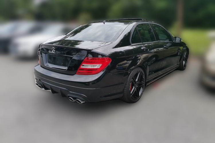 Used Mercedes-Benz C-Class AMG 2012 AMG C 63 Sport Edition Rear Right 45 Deg