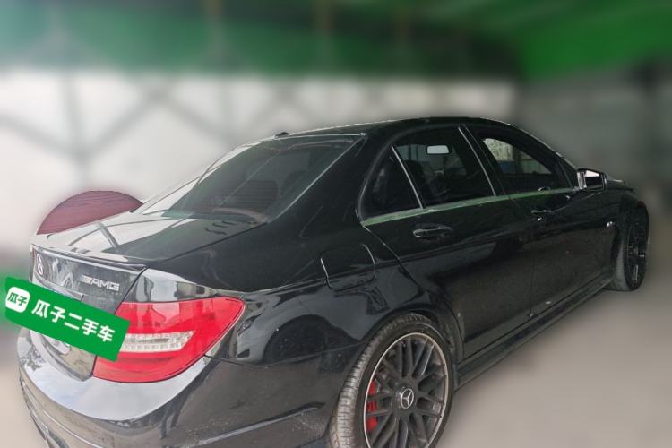 Used Mercedes-Benz C-Class AMG 2012 AMG C 63 Sport Edition Rear Right 45 Deg