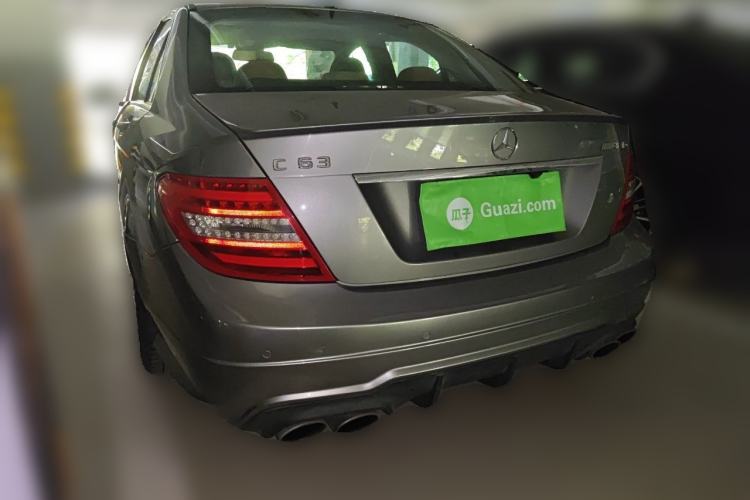 Used Mercedes-Benz C-Class AMG 2012 AMG C 63 Sport Edition Rear Left 45 Deg