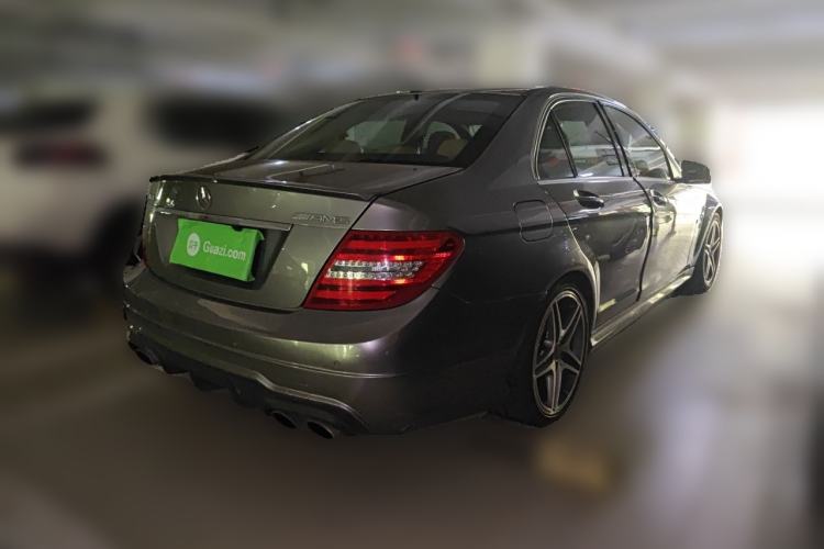 Used Mercedes-Benz C-Class AMG 2012 AMG C 63 Sport Edition Rear Right 45 Deg