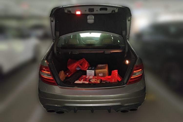 Used Mercedes-Benz C-Class AMG 2012 AMG C 63 Sport Edition Trunk