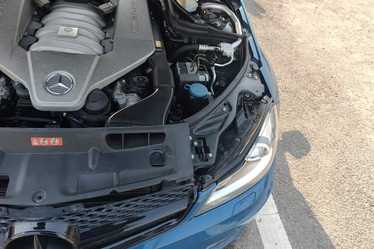 Used Mercedes-Benz C-Class AMG 2012 AMG C 63 Coupe Sport Edition Engine Bay Left