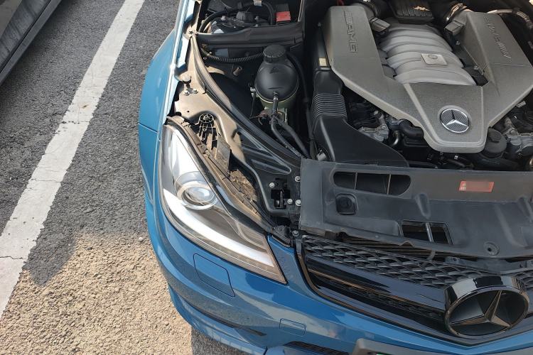 Used Mercedes-Benz C-Class AMG 2012 AMG C 63 Coupe Sport Edition Engine Bay Right