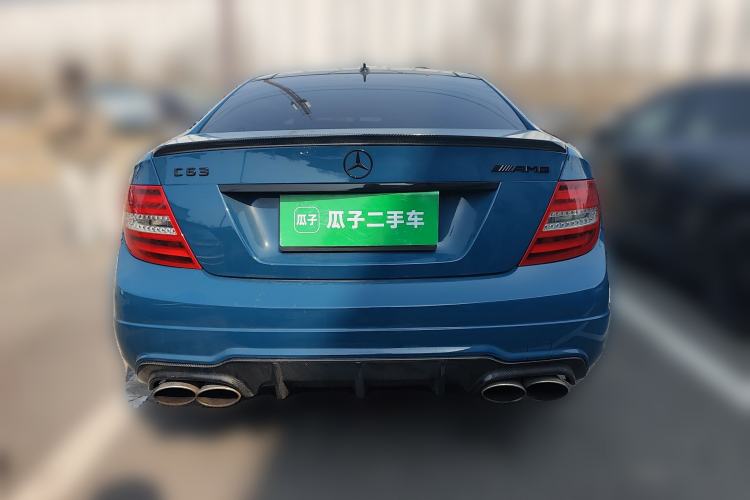 Used Mercedes-Benz C-Class AMG 2012 AMG C 63 Coupe Sport Edition Rear