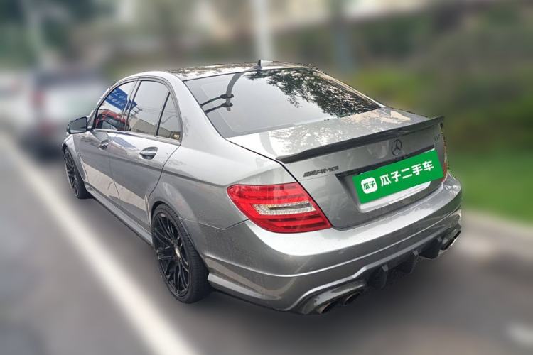 Used Mercedes-Benz C-Class AMG 2012 AMG C 63 Sport Edition Rear Left 45 Deg