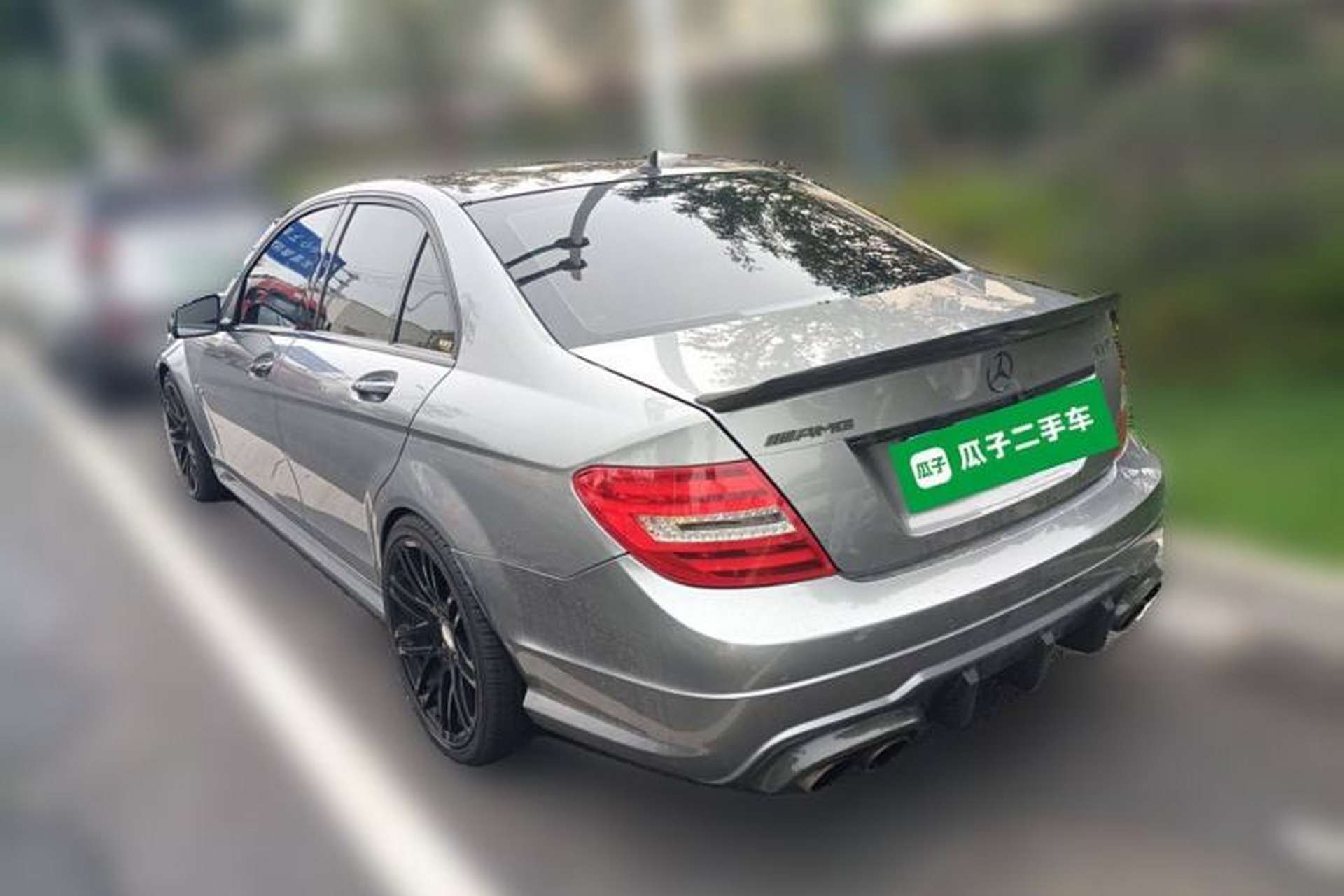 Used Mercedes-Benz C-Class AMG 2012 AMG C 63 Sport Edition Rear Left 45 Deg