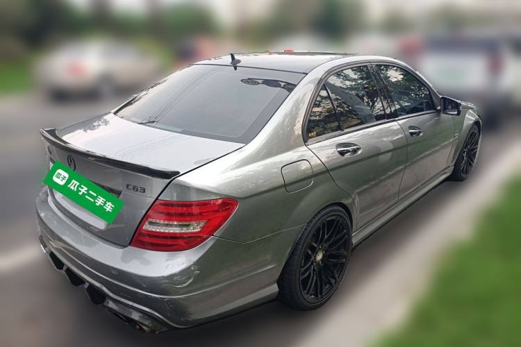 Used Mercedes-Benz C-Class AMG 2012 AMG C 63 Sport Edition Rear Right 45 Deg