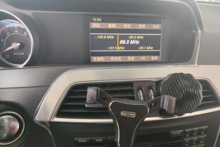 Used Mercedes-Benz C-Class AMG 2012 AMG C 63 Coupe Sport Edition Audio And AC Panel