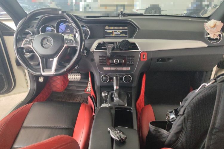 Used Mercedes-Benz C-Class AMG 2012 AMG C 63 Coupe Sport Edition Center Console