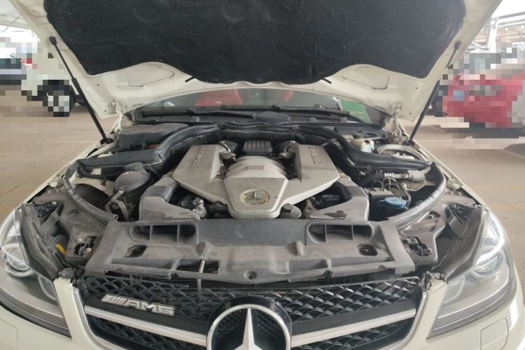 Used Mercedes-Benz C-Class AMG 2012 AMG C 63 Coupe Sport Edition Engine Bay
