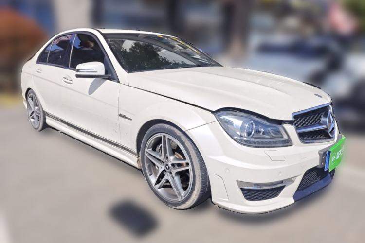 Used Mercedes-Benz C-Class AMG 2012 AMG C 63 Sport Edition Front Right 45 Deg