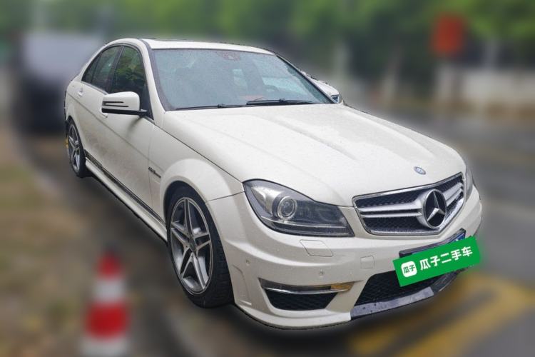 Used Mercedes-Benz C-Class AMG 2012 AMG C 63 Sport Edition Front Right 45 Deg