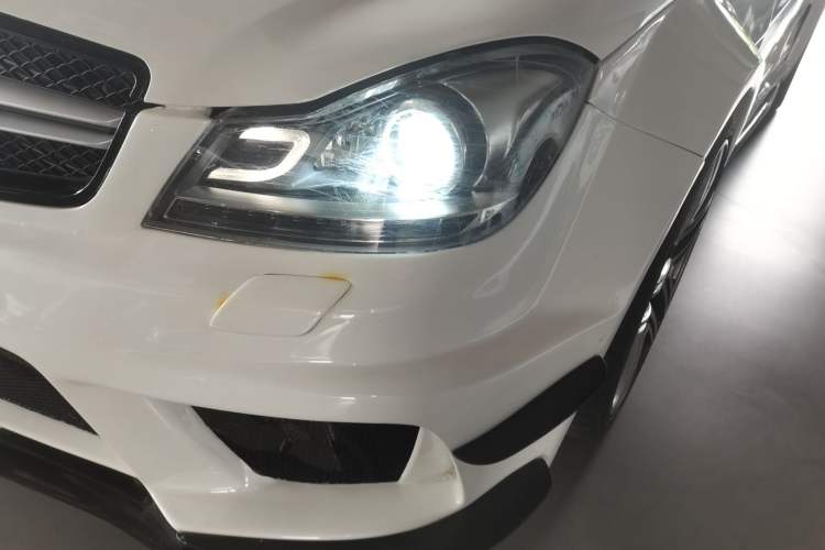 Used Mercedes-Benz C-Class AMG 2012 AMG C 63 Coupe Sport Edition Left Front Headlight