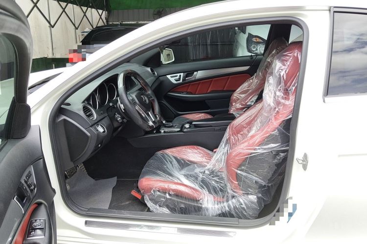 Used Mercedes-Benz C-Class AMG 2012 AMG C 63 Coupe Sport Edition Left Front Seat