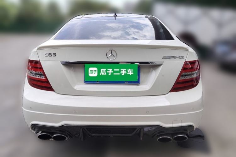 Used Mercedes-Benz C-Class AMG 2012 AMG C 63 Coupe Sport Edition Rear