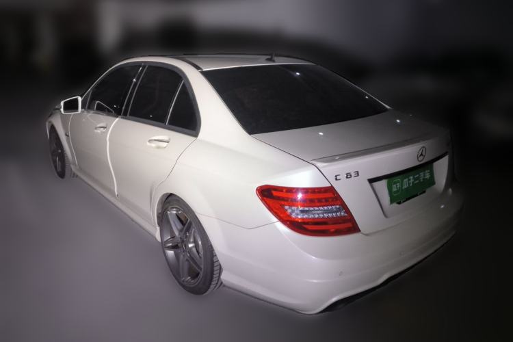Used Mercedes-Benz C-Class AMG 2012 AMG C 63 Sport Edition Rear Left 45 Deg