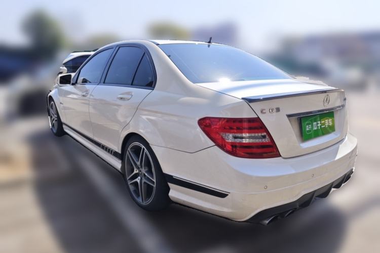 Used Mercedes-Benz C-Class AMG 2012 AMG C 63 Sport Edition Rear Left 45 Deg