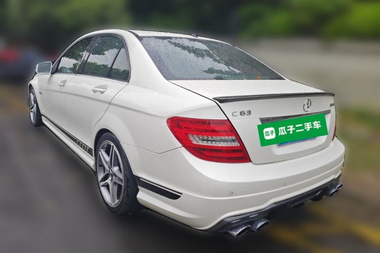 Used Mercedes-Benz C-Class AMG 2012 AMG C 63 Sport Edition Rear Left 45 Deg