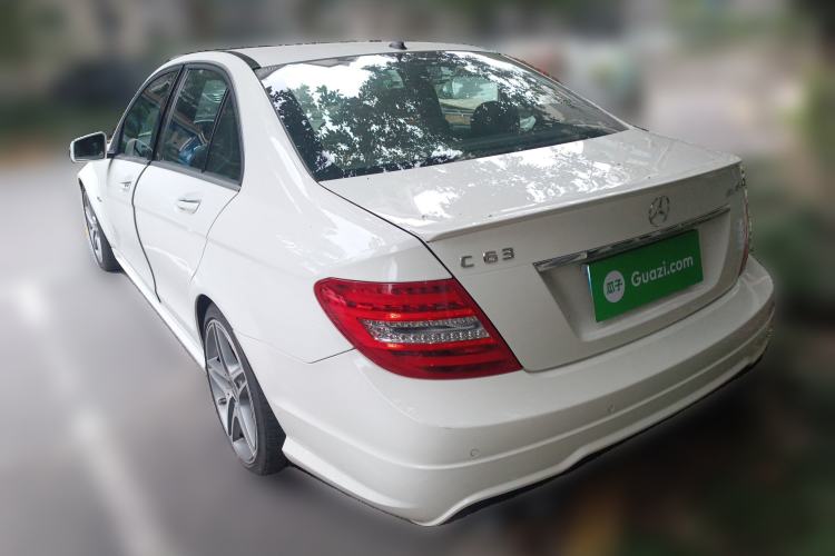Used Mercedes-Benz C-Class AMG 2012 AMG C 63 Sport Edition Rear Left 45 Deg