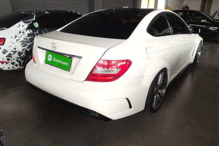 Used Mercedes-Benz C-Class AMG 2012 AMG C 63 Coupe Sport Edition Rear Right 45 Deg
