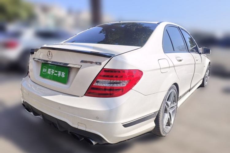 Used Mercedes-Benz C-Class AMG 2012 AMG C 63 Sport Edition Rear Right 45 Deg