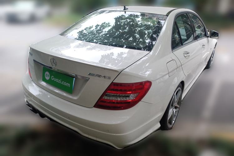 Used Mercedes-Benz C-Class AMG 2012 AMG C 63 Sport Edition Rear Right 45 Deg