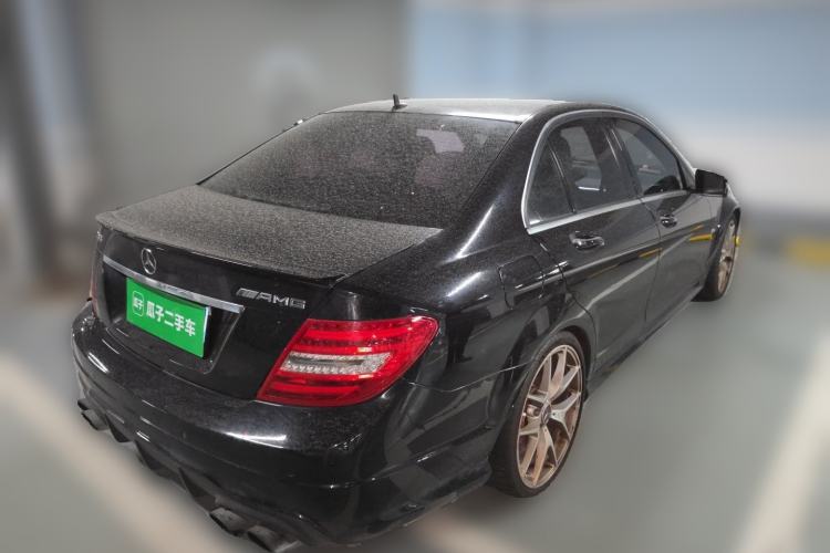Used Mercedes-Benz C-Class AMG 2014 AMG C 63 Edition 507 Rear Right 45 Deg