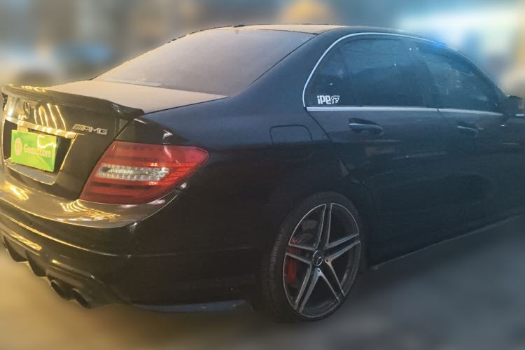 Used Mercedes-Benz C-Class AMG 2014 AMG C 63 Edition 507 Rear Right 45 Deg