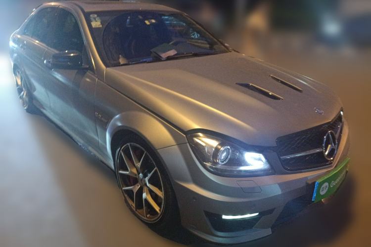 Used Mercedes-Benz C-Class AMG 2014 AMG C 63 Edition 507 Front Right 45 Deg