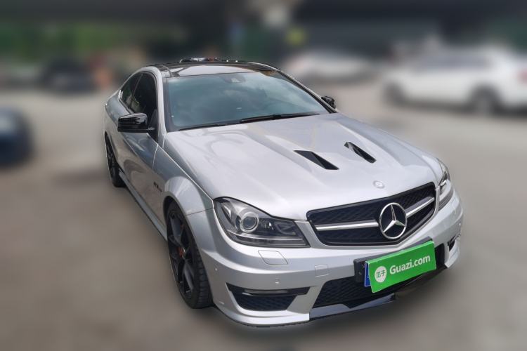 Used Mercedes-Benz C-Class AMG 2014 AMG C 63 Coupe Edition 507 Front Right 45 Deg