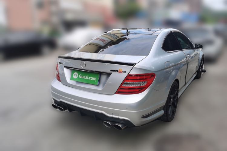 Used Mercedes-Benz C-Class AMG 2014 AMG C 63 Coupe Edition 507 Rear Right 45 Deg