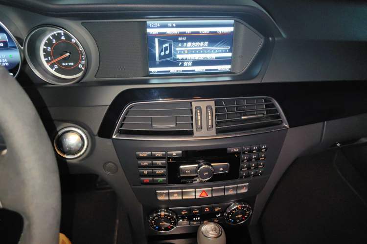 Used Mercedes-Benz C-Class AMG 2014 AMG C 63 Coupe Edition 507 Audio And AC Panel