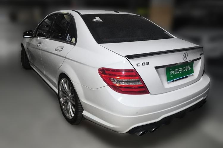 Used Mercedes-Benz C-Class AMG 2014 AMG C 63 Edition 507 Rear Left 45 Deg