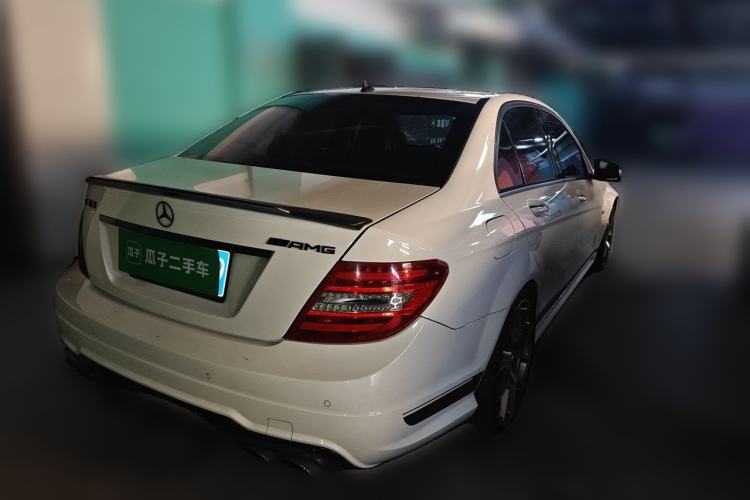 Used Mercedes-Benz C-Class AMG 2014 AMG C 63 Edition 507 Rear Right 45 Deg