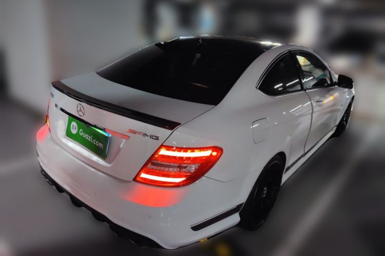 Used Mercedes-Benz C-Class AMG 2014 AMG C 63 Coupe Edition 507 Rear Right 45 Deg
