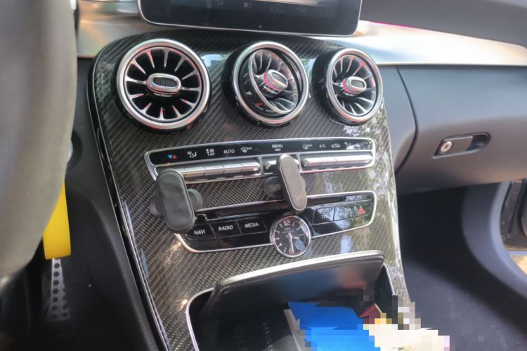 Used Mercedes-Benz C-Class AMG 2015 AMG C 63 Audio And AC Panel