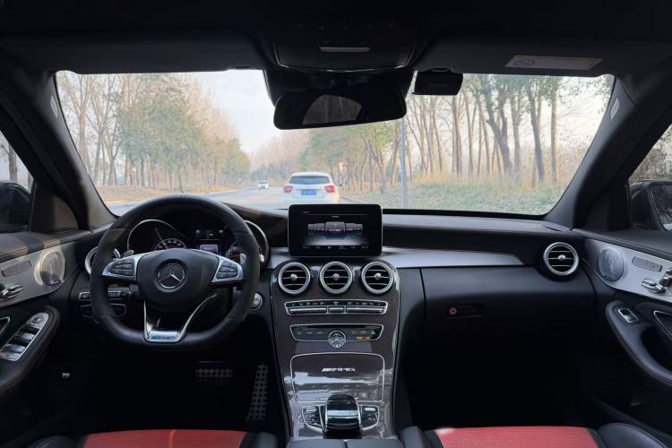 Used Mercedes-Benz C-Class AMG 2015 AMG C 63 Audio And AC Panel