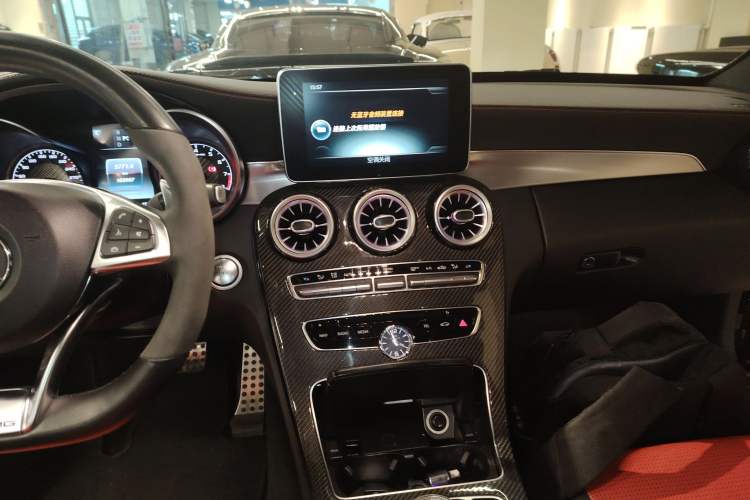Used Mercedes-Benz C-Class AMG 2015 AMG C 63 Audio And AC Panel