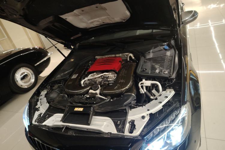 Used Mercedes-Benz C-Class AMG 2015 AMG C 63 Engine Bay