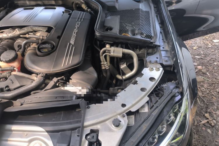 Used Mercedes-Benz C-Class AMG 2015 AMG C 63 Engine Bay Left