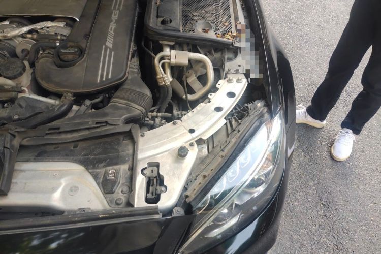 Used Mercedes-Benz C-Class AMG 2015 AMG C 63 Engine Bay Left