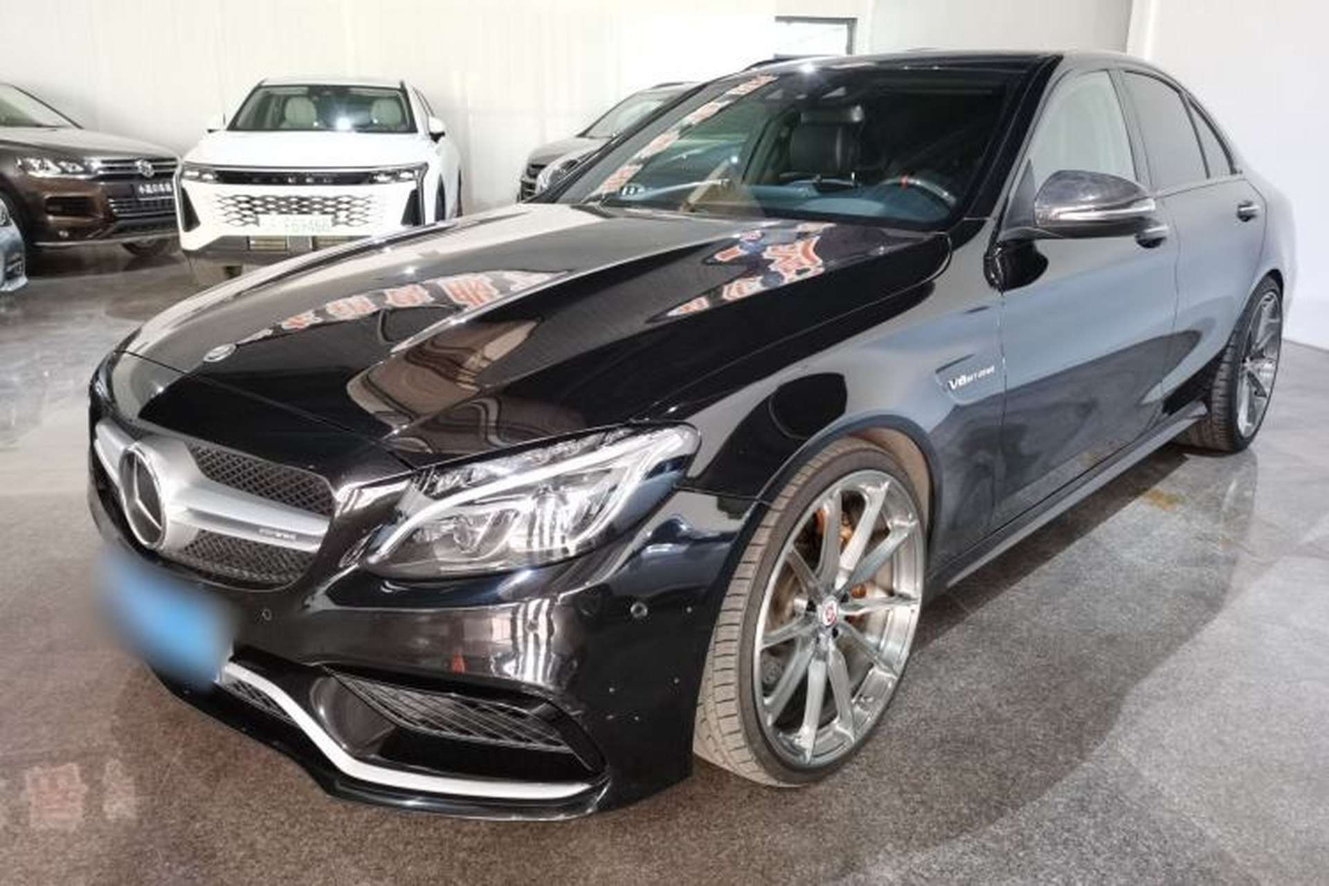 Used Mercedes-Benz C-Class AMG 2015 AMG C 63 Front Left 45 Deg