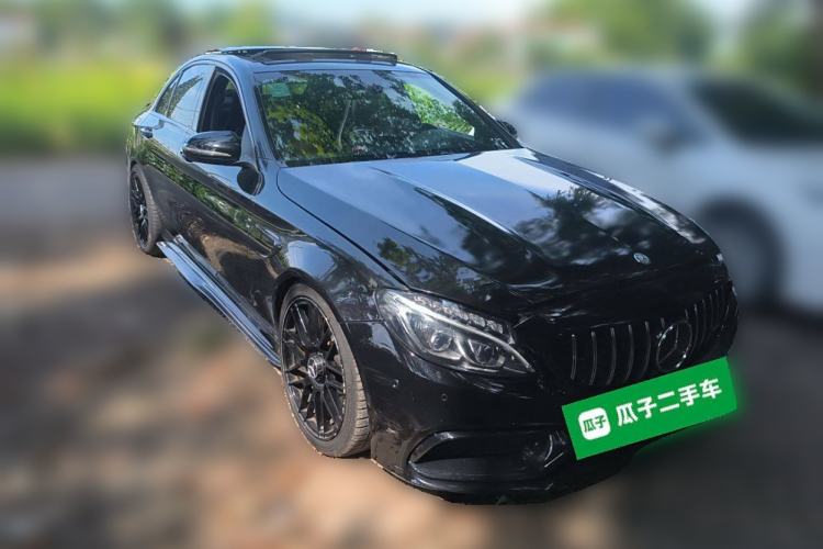 Used Mercedes-Benz C-Class AMG 2015 AMG C 63 Front Right 45 Deg