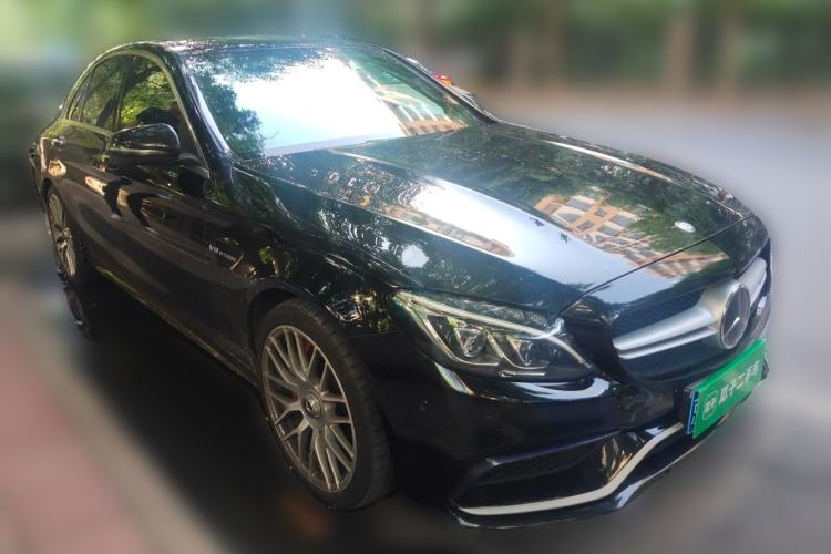 Used Mercedes-Benz C-Class AMG 2015 AMG C 63 Front Right 45 Deg