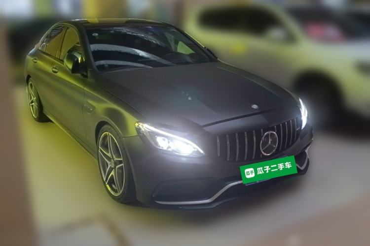 Used Mercedes-Benz C-Class AMG 2015 AMG C 63 Front Right 45 Deg