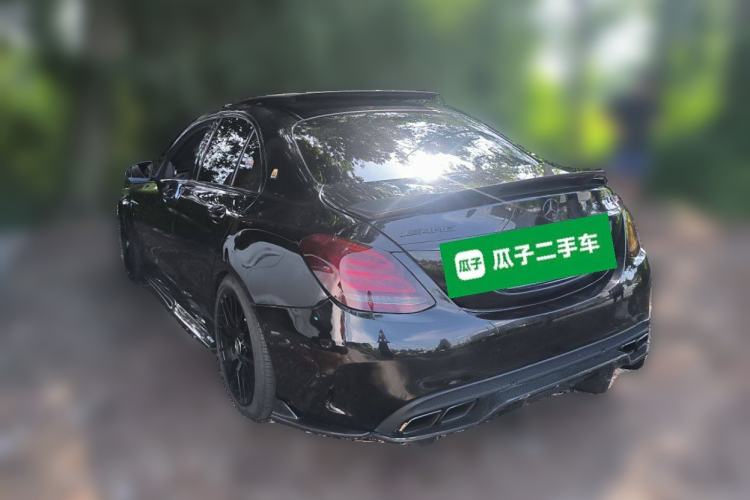 Used Mercedes-Benz C-Class AMG 2015 AMG C 63 Rear Left 45 Deg