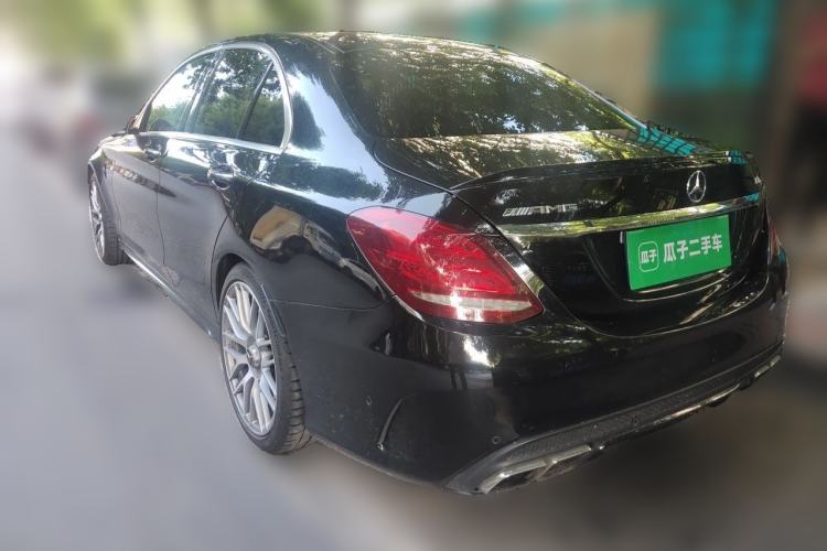Used Mercedes-Benz C-Class AMG 2015 AMG C 63 Rear Left 45 Deg