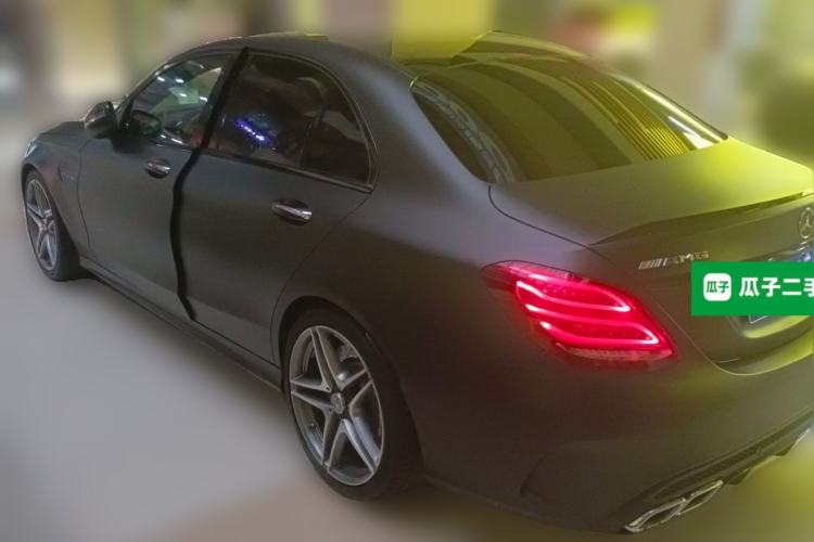 Used Mercedes-Benz C-Class AMG 2015 AMG C 63 Rear Left 45 Deg