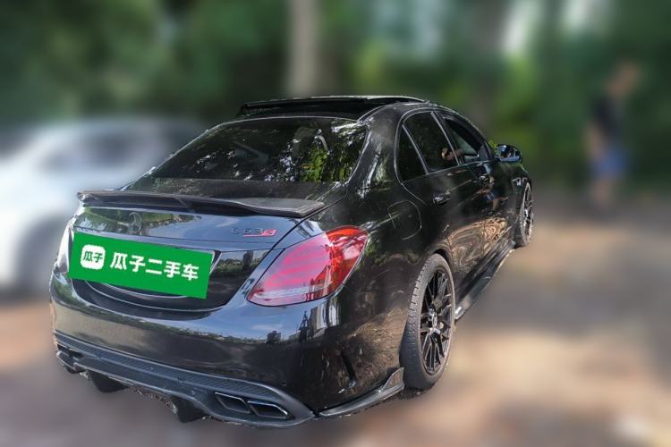 Used Mercedes-Benz C-Class AMG 2015 AMG C 63 Rear Right 45 Deg